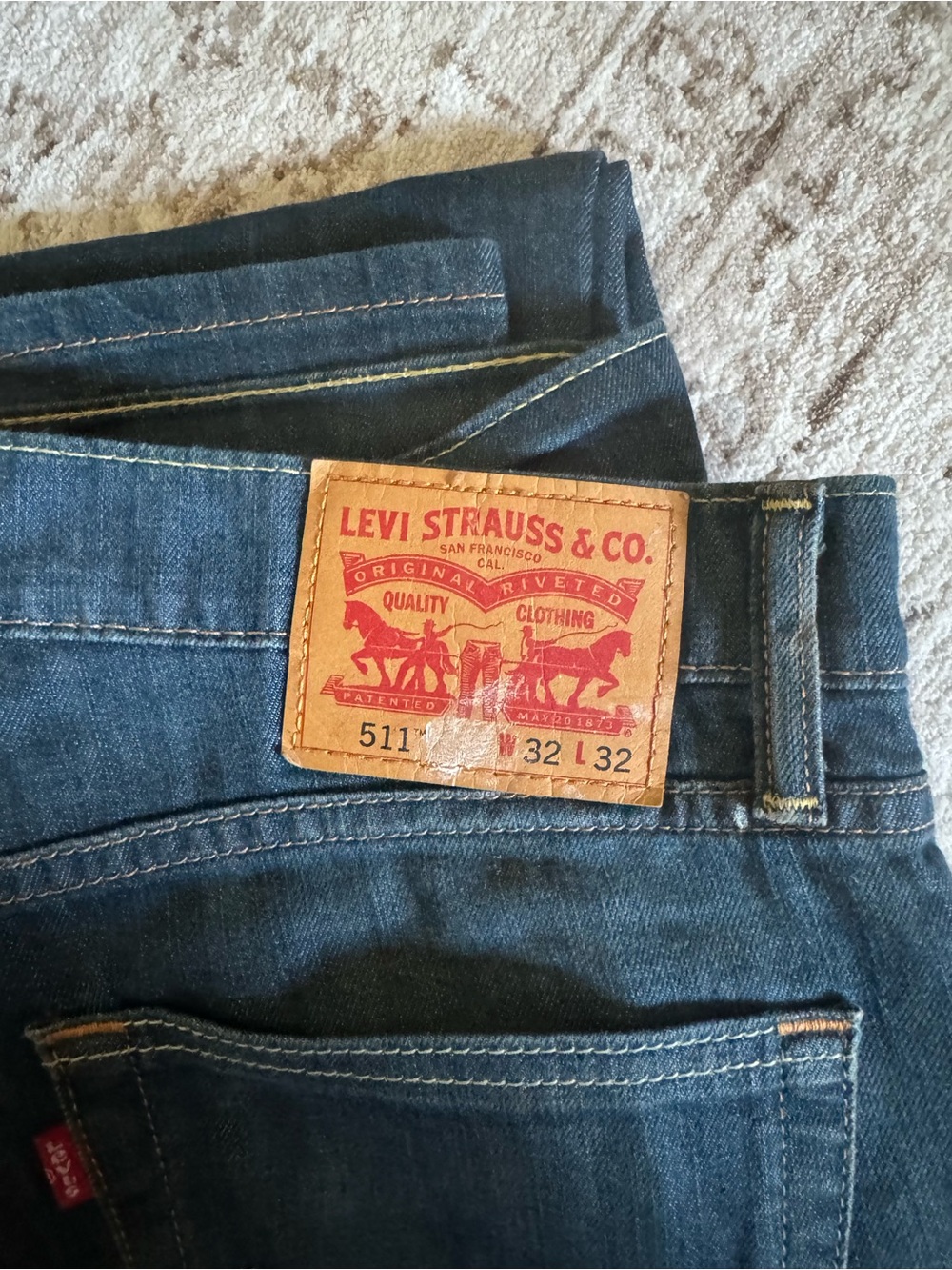 Levi Strauss & Co. 511 Slim Jeans - Dark Blue